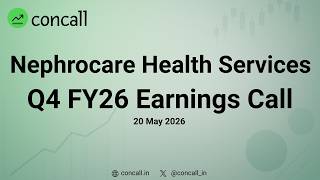 Nephrocare Health Services Q4 FY26 Earnings Conference Call | Concall.in