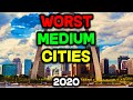Top 10 WORST Medium Cities to Live in America for 2020