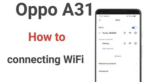 How to connecting WiFi in Oppo A31, WiFi kaise connect kare,