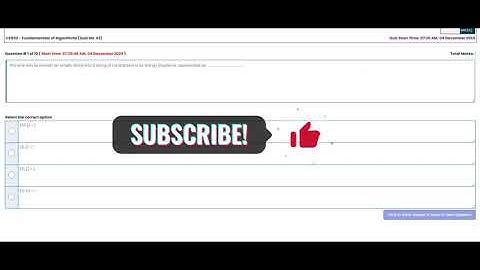 CS502 Quiz 2 Solution || CS502 - Fundamentals of Algorithm || Quiz 2 - Fall 2023