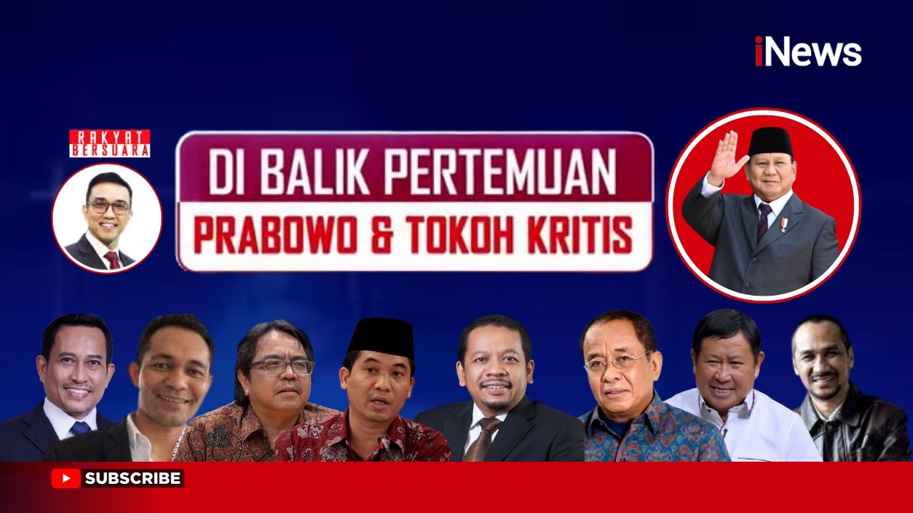 [FULL] Prabowo Bertemu Tokoh Kritis, Ada Isu Ijazah dan Wakil Presiden? | Rakyat Bersuara 10/2