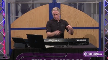 Roland RD-2000 Stage Piano - Exploring Keyboard Splits | Full Compass