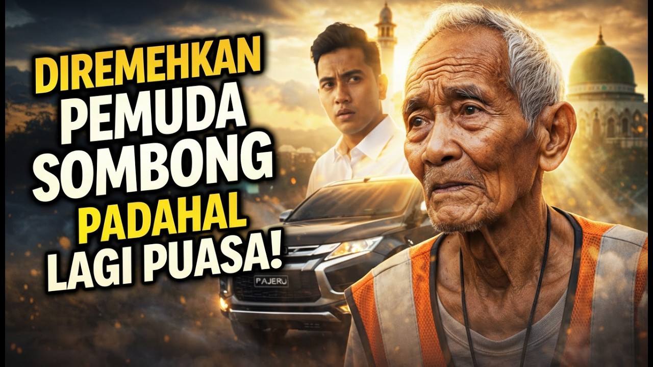 Kisah Tukang Parkir Tua Tetap Puasa Walau Diremehkan Anak Muda Sombong, Endingnya Bikin Terharu!
