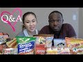 Asian Snack + Q&amp;A Mukbang/Eating Show 먹방!