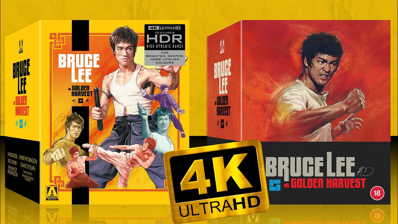 NEW BRUCE LEE 4K Ultra HD At Golden Harvest BOXSETS 2023 #brucelee ...