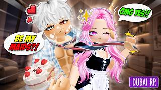 Be a Maid for the Billionaire Bad Boy, Now I Can't Stop Thinking of Him 💕| Berry Ave RP Update