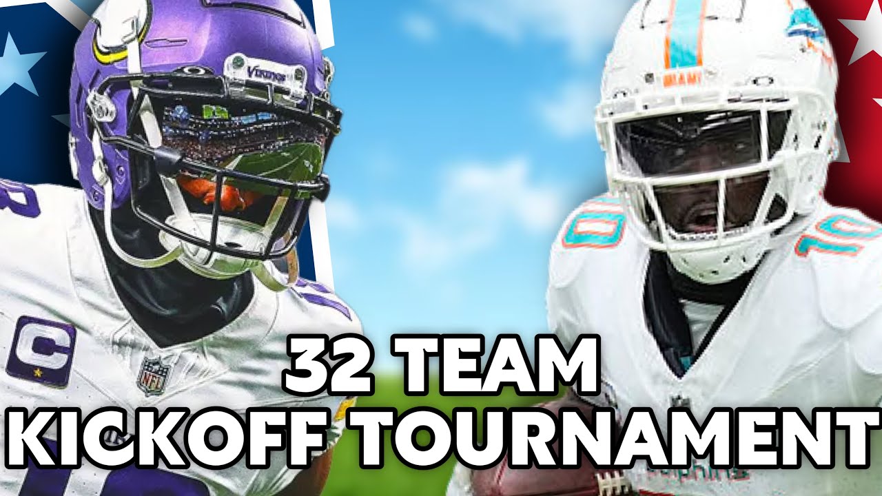 32 WR KICKOFF TOURNAMENT!! (TOUCHDOWN MADNESS!!) - YouTube