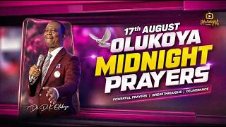 🔴17TH AUGUST - PRAYER AGAINST GLORY WASTERS AND STAR HIJACKER | 24/7 PRAYER #olukoyamidnightprayers