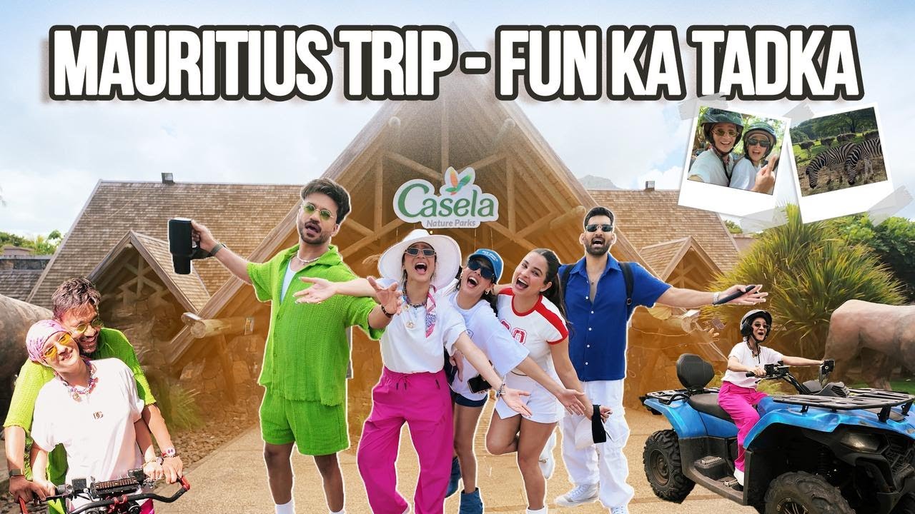 Isha Malviya, Chetna Pande & Nishank Ke Saath Mauritius Trip Ka Full Vibe! @ANVI