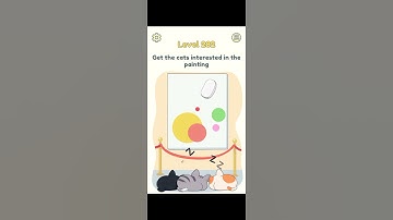 Get the cats interested in the painting ||Dop2 level 282||#shorts #youtubeshorts #viral #dop2