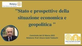Conviviale del 22 Marzo 2022 con il Prof. Ettore Gotti Tedeschi screenshot 1