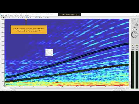 Ansys Sound: Analysis and Specification - RPM Detection and Harmonics Selection