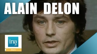 Alain Delon 'J'attends le rôle de policier' | Archive INA