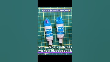 This is how your blade last longer, it will save you money😍🤑🤯Part 2 #scanncuttutorials #beginners