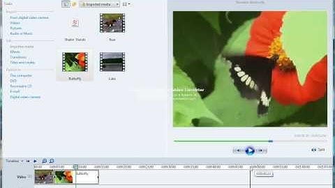 Using Split with Windows Movie Maker