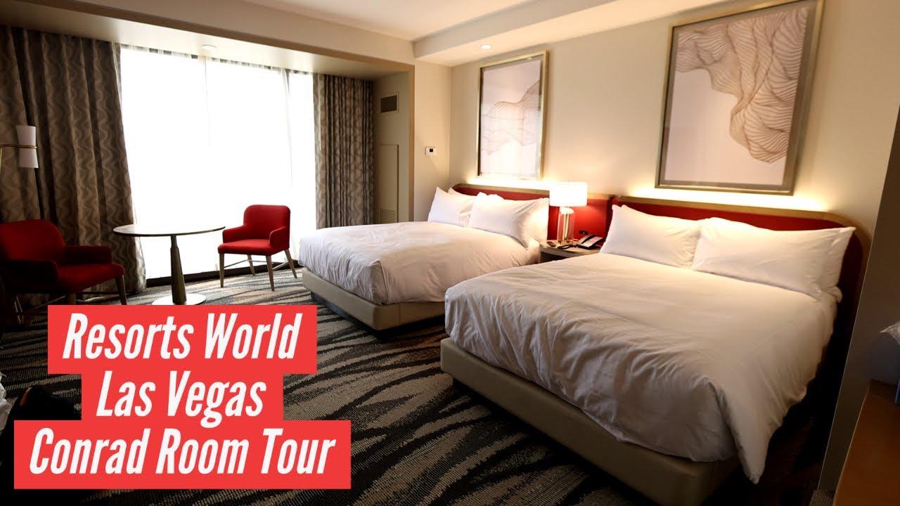 Resorts World Las Vegas Conrad Room Tour & Walkthrough YouTube