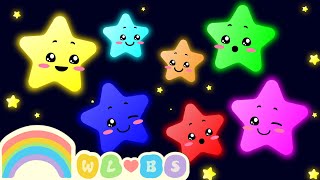 Short Bedtime Video | Relaxing Baby Sensory | Twinkle Stars