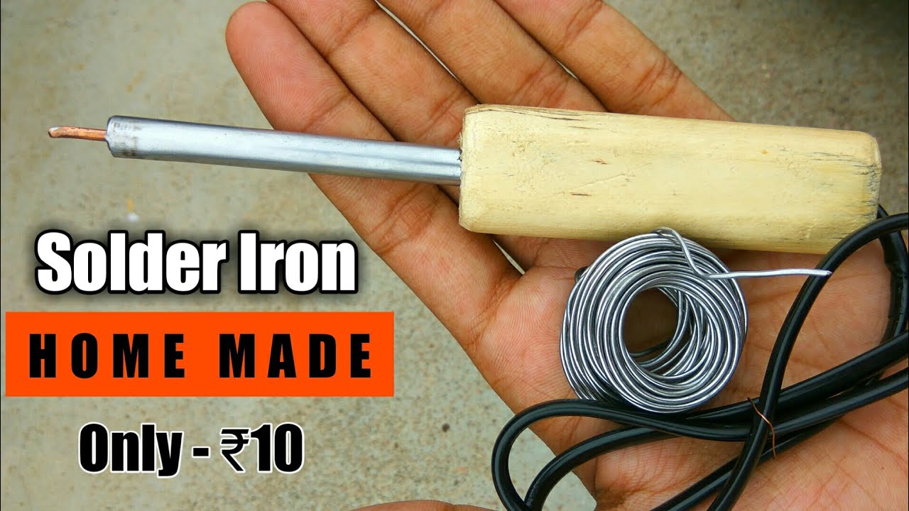 Solder iron  how to make solder iron  soldering iron  how to make soldering iron  DC 12v