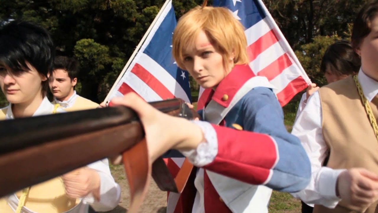 [Hetalia CMV] Radioactive (Revolutionary War)