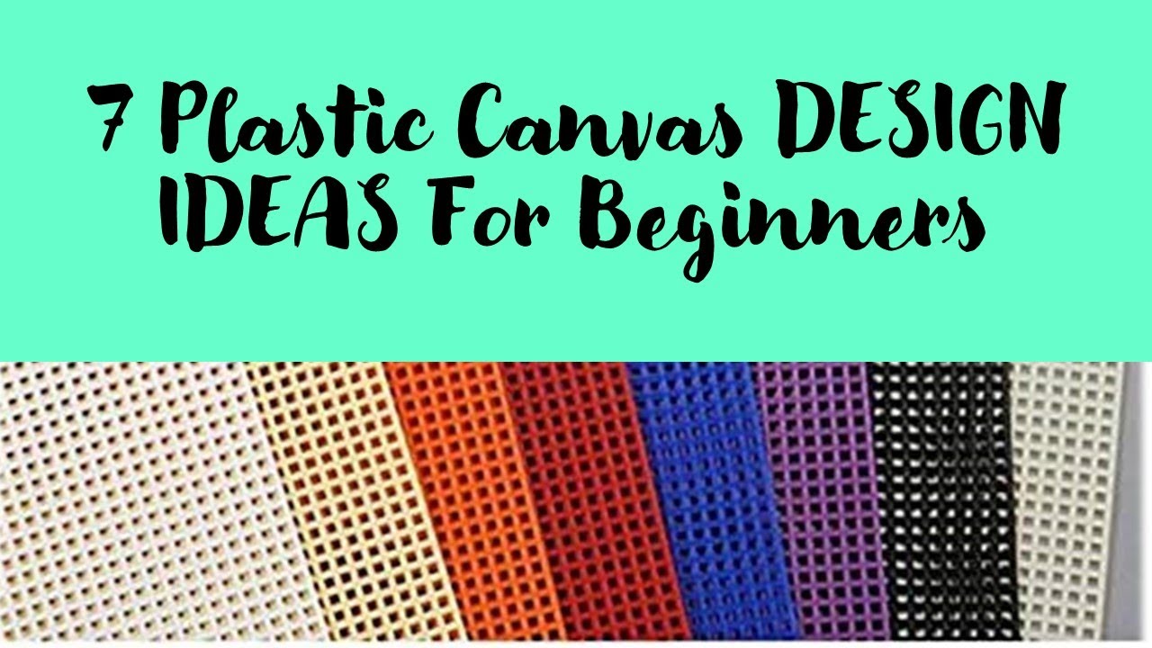 10 Creative and Easy-to-Make Projects from Plastic Canvas for beginners  @LearningProcessDIY (Hema) 