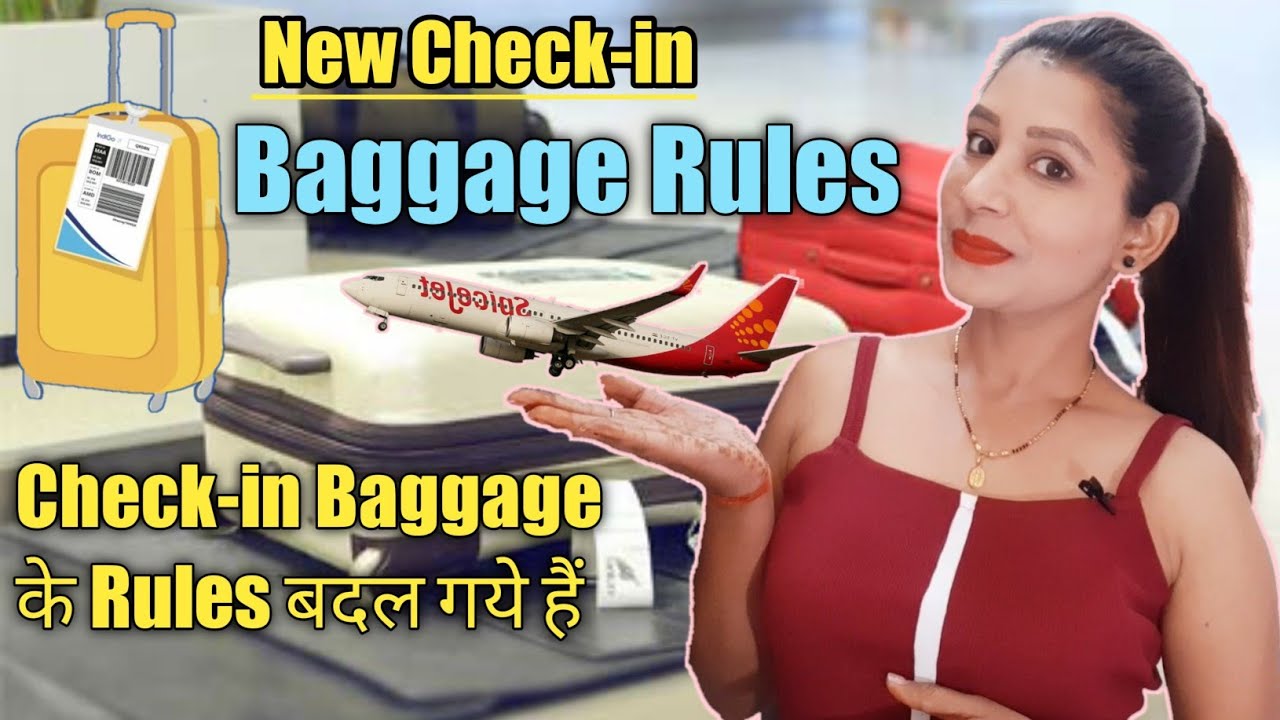 Spicejet Baggage Allowance for children and infant | traveling rules for  minor and pregnant lady - YouTube