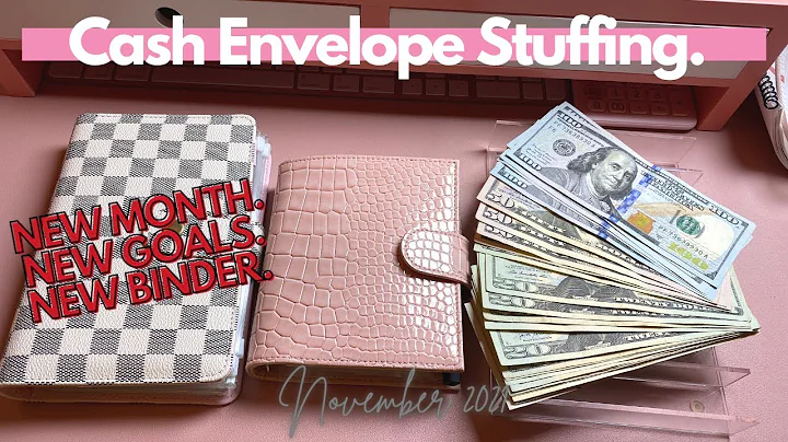 Cash Envelope Stuffing + Sinking Funds | Nov 2021|  OhmyfroBudgets