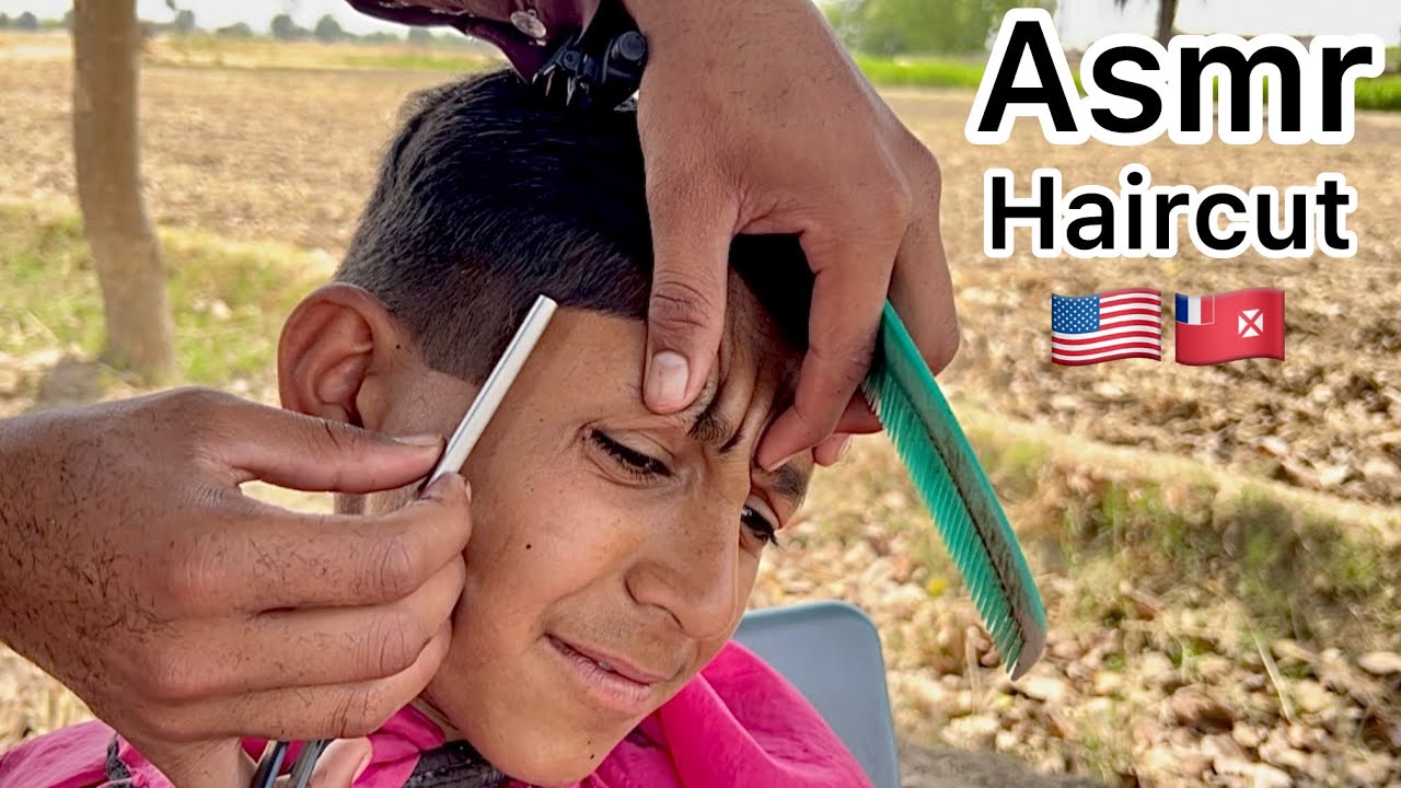 ASMR REAL HAIRCUT 💇 ASMR RELAXING SOUNDS [ASMR] 