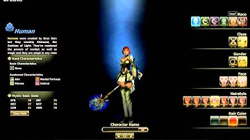 Lineage 2 - GOD Character Creation