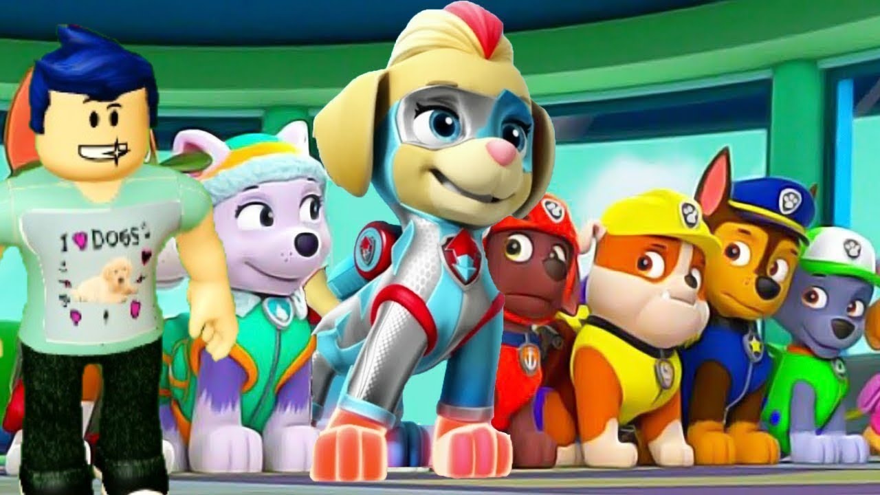 ROBLOX PAW PATROL !  Jogos online, Roblox, Filhotes de cachorro