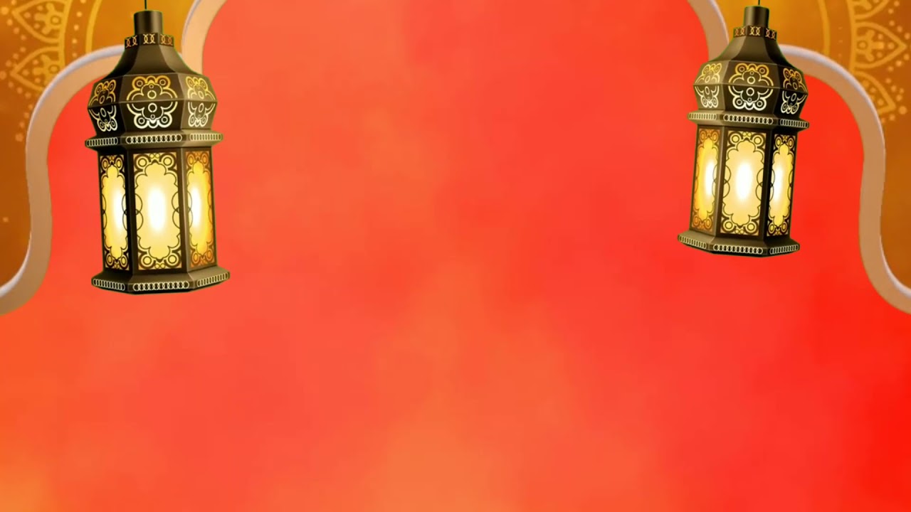 Muslim wading invitation video background ⭐💚