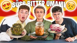 SÜSS, BITTER oder UMAMI 🍰🍆🧀 mit CrispyRob & Smiley