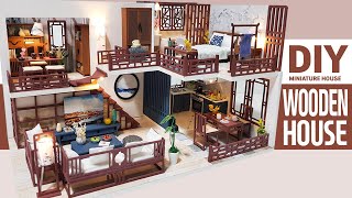 DIY Miniature Dollhouse KitㅣWOODEN HOUSEㅣ우든하우스ㅣ미니어처하우스ㅣ박소소(soso miniature)