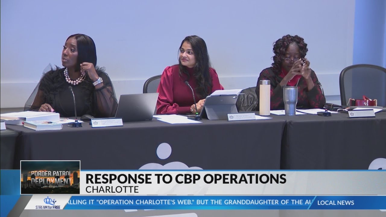 Charlotte leaders discuss plans to help residents amid Border Patrol ...