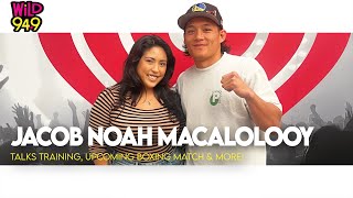 Jacob Noah Macalolooy Talks Training, Upcoming Boxing Match &amp; More!