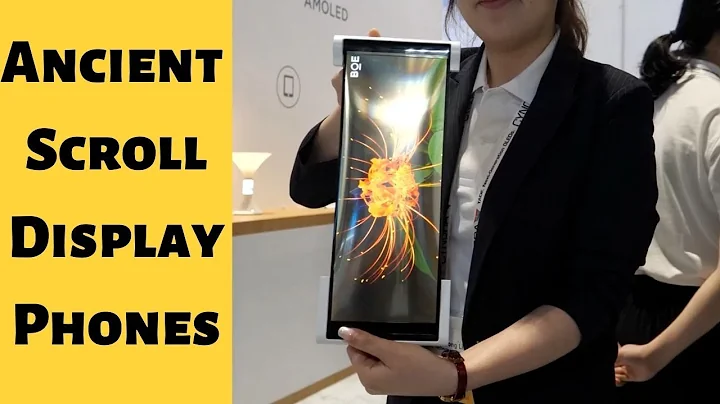 Top 5 Scroll Flexible Display Concept Phones | Ancient Scroll like touch screen