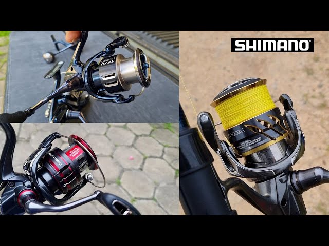 SHIMANO FISHING REEL DRAG SOUND COMPARISON - VANFORD Vs TWINPOWER