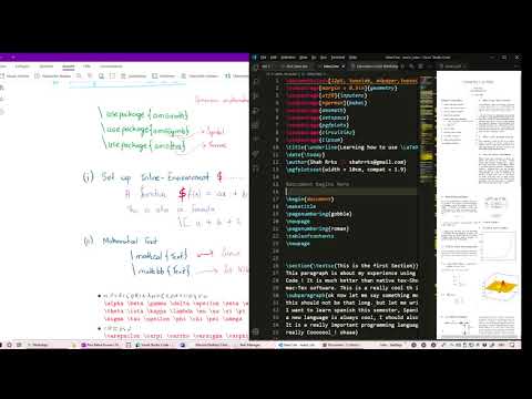 Come usare in lattice? || codice VS