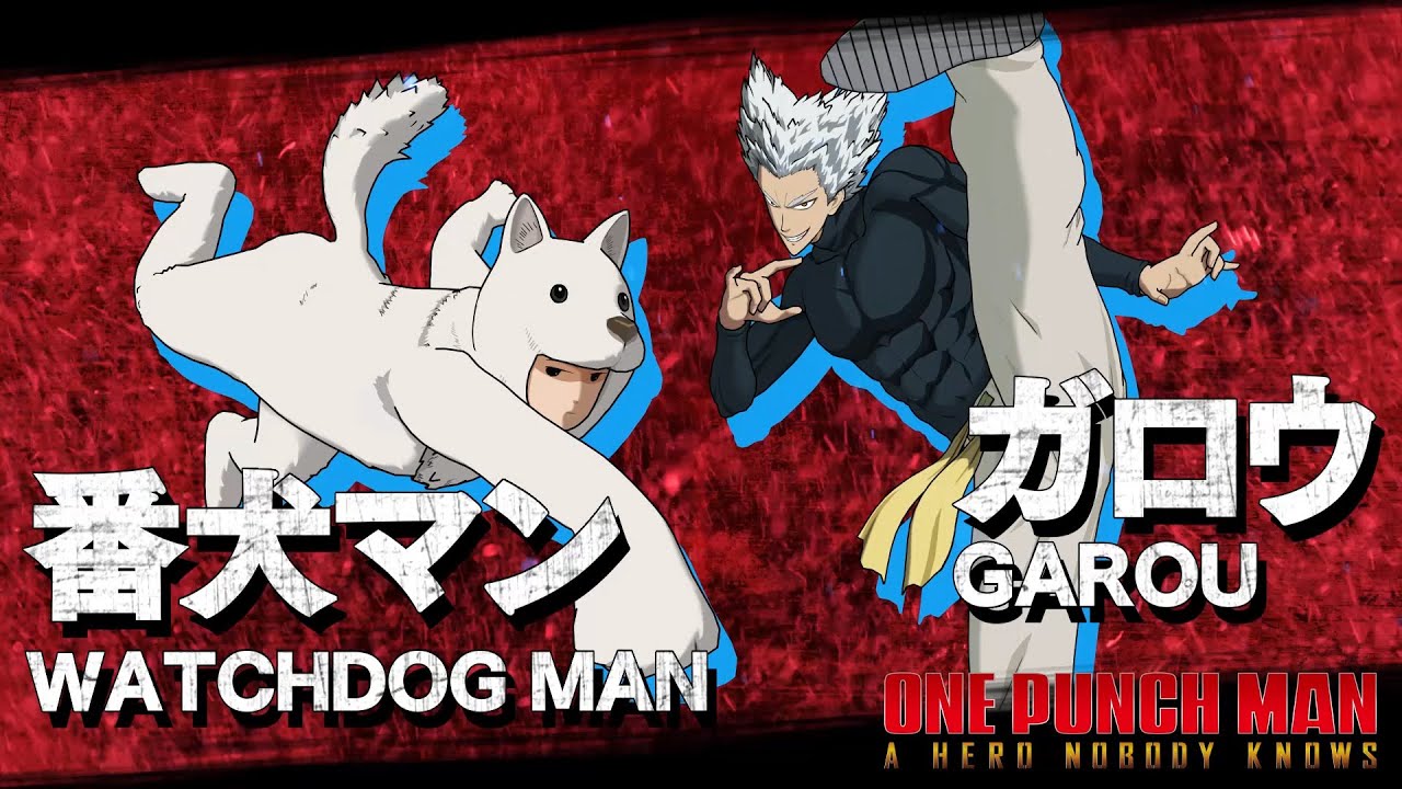 Ps4 Xbox One One Punch Man A Hero Nobody Knows キャラクターパック第3 4弾 番犬マン ガロウ紹介pv Youtube