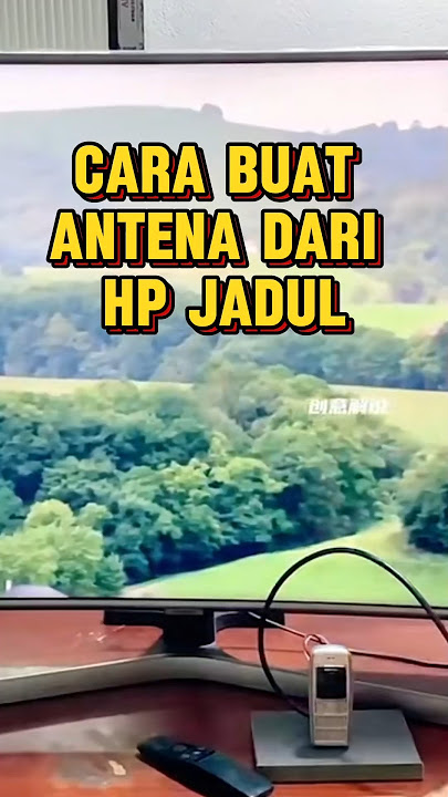 How to make an antenna from a used old cellphone!!