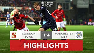 Cole Palmer Stars as City Hit Four | Swindon Town 1-4 Manchester City | Emirates FA Cup 2021-22