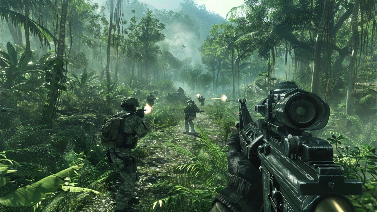 Hunted Cod the Hunted: Call Of Duty Ghosts Mission 7 : Walkhtrough gameplay 60fps ...