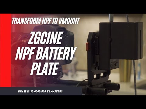 This CHEAP Accessory gives new life to Sony npf batteries | ZGCINE Powers Canon R5C R6 R7 BMPCC 6K