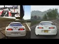 Forza Horizon 4 Vs Assetto Corsa | 2JZ Toyota Supra Sounds