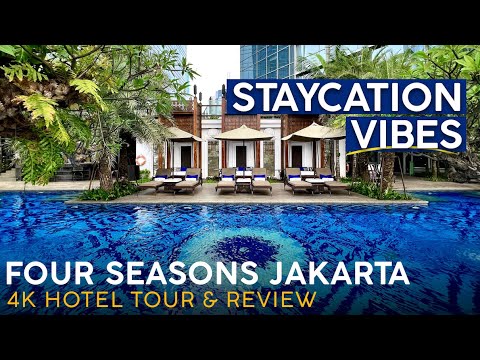 FOUR SEASONS HOTEL Jakarta, Indonesia 🇮🇩【4K Hotel Tour & Review】Perfect STAYCATION!