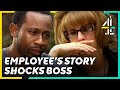 Boss Helps Employee After Sister's Tragic Death | Undercover Boss USA | All 4