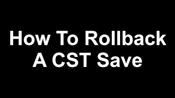 How To Rollback A Cruise Ship Tycoon Save