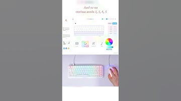 Do You Know to Use the Kemove Driver to Custom Your Kemove Keyboard Lighting Effects? #tutorial