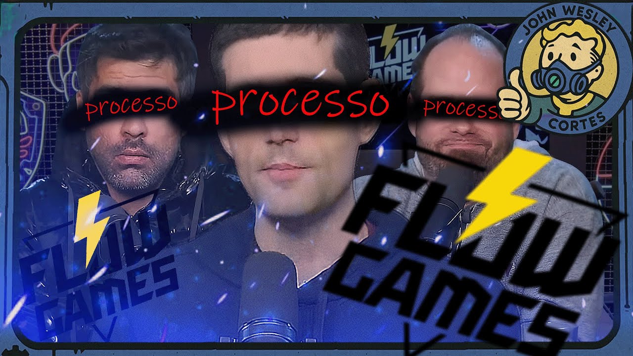 JOHN WESLEY REAGINDO AO COMUNICADO DO FLOW GAMES MODO ANTI PROCESSO