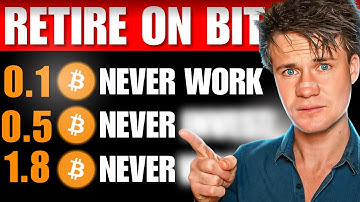 How To Retire on 0.1 Bitcoin in 5 Years!(FULL BREAKDOWN)