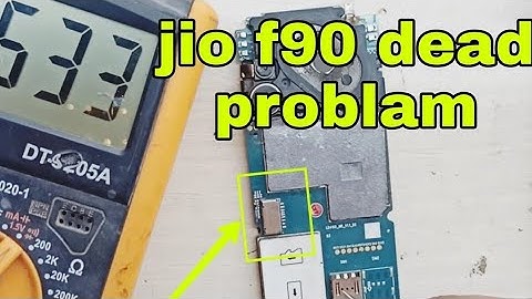 Jio F90m Dead Solution || f90m dead problem  jio mobile dead problem solution
